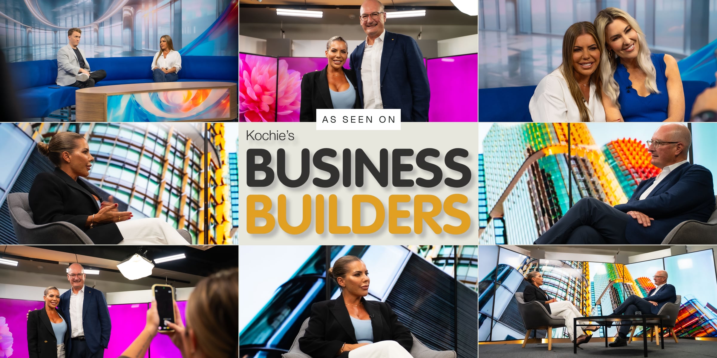 Rachel Carey featured on Kochie's Business Builders